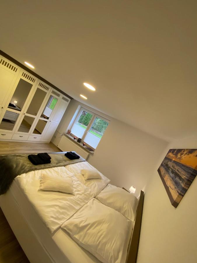 Schoene Wohnung Mit Garten Beim Outletcenter 5 Km Boostedt Buitenkant foto